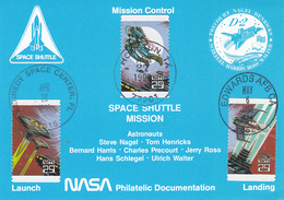 1993 USA Space Shuttle Columbia STS-55 Postal Card - Nordamerika