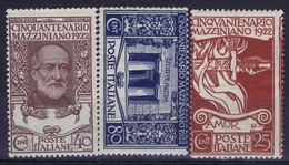 Italy  Sa 128 -130  Mi 157 - 159  Postfrisch/neuf Sans Charniere /MNH/**  Irregular Gum - Mint/hinged