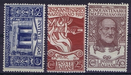 Italy  Sa 128 -130  Mi 157 - 159  Postfrisch/neuf Sans Charniere /MNH/**  Irregular Gum - Neufs