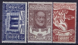 Italy  Sa 128 -130  Mi 157 - 159  Postfrisch/neuf Sans Charniere /MNH/**  Irregular Gum - Mint/hinged