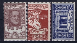 Italy  Sa 128 -130  Mi 157 - 159  Postfrisch/neuf Sans Charniere /MNH/**  Irregular Gum - Neufs