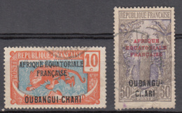 Oubangui  63 + 65 ° - Used Stamps