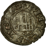 Monnaie, Espagne, Castille And Leon, Fernando IV, Dinero, Toledo, TTB+, Billon - First Minting
