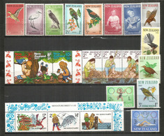 Timbres Surchargés Au Profit Des Oeuvres Pour L'Enfance / New Zealand Children's Health Stamps. 22 Timbres Neufs ** - Collections, Lots & Series