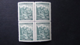 Bohemia And Moravia - 1940 - Mi:DE-BM 39, Sn:DE-BM 40, Yt:DE-BM 47**MNH - 4er Bloc- Look Scans - Ungebraucht