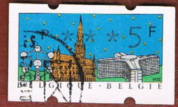 BELGIO (BELGIUM) -  ATM -  1990   LANDSCAPE  -  USED - 2000-...