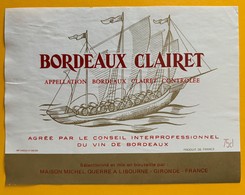 11210 - Bordeaux Clairet Transport De Fûts - Barcos De Vela & Veleros