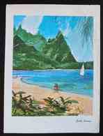 KAUAI, HAWAII - Bali Ha'i Beach Near Haena - Movie "South Pacific" -  Vg - Kauai