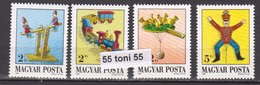 1988  Art TOYS Mi 3978/81  4v.- MNH HUNGARY - Bambole