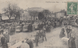 Puylaurens 81 - Place Foire Marché Cochons - Lé Barry - 1915 - Editeur Méric - Puylaurens