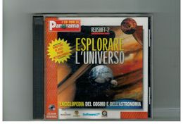 CD ROM REDSHIFT-2 ESPLORARE L'UNIVERSO ENCICLOPEDIA ASTRONOMIA PANORAMA - CD