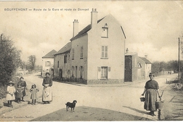 95- Val D'oise _Bouffémont _route De La Gare Et De Domont ( 724 Hab ) - Bouffémont