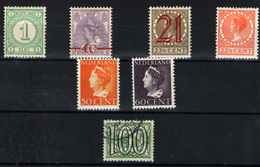 Holanda Nº 31, 98, 272, 317, 440/1, 362 - Unused Stamps