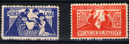 Holanda Nº 131/2 - Unused Stamps