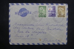FINLANDE - Enveloppe De Helsinki Pour La France En 1952, Affranchissement Plaisant - L 37619 - Storia Postale