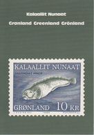 Greenland 1984 Postcard With Reprint Of Stamp 10Kr Unused (44050) - Brieven En Documenten