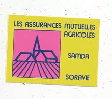 Autocollant , Les Assurances Mutuelles Agricoles , SAMDA , SORAVIE - Aufkleber