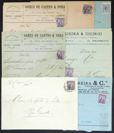 BRAZIL: 7 Covers With PRINTED MATTER Posted Between 1913 And 1916, All With Rate Of 20Rs., VF Quality! - Sonstige & Ohne Zuordnung