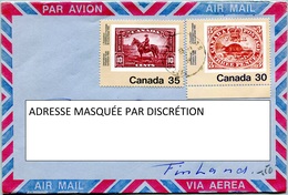 Enveloppe Événement Du Canada - Envoi Aérien - Exposition Philatélique Jeunesse (1982) - Cartas & Documentos