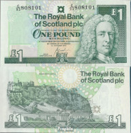 GB - Schottland Pick-Nr: 351e (2001) Bankfrisch 2001 1 Pound - 1 Pound