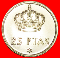 + CROWN: SPAIN ★ 25 PESETAS 1978 (1975) MINT LUSTER! LOW START ★ NO RESERVE! - 25 Pesetas