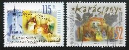 097. HUNGARY 2006 + 2011 USED STAMP CHRISTMAS . - Used Stamps