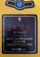 11315 - Jeux Olympiques Alberville 1992 Dôle Du Valais  Suisse - Ski