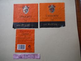 Chianti 2003 Et 2004 - Piccini SRL à Castellina In Chianti - ITALIE - Autres & Non Classés