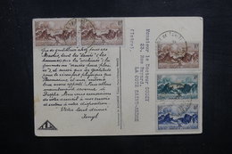 OCÉANIE - Carte Commerciale ( Biomarine De Dieppe ) Pour La France En 1949, Affranchissement Plaisant - L 38027 - Storia Postale