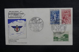 ALGÉRIE - Enveloppe FDC 1957 - Œuvres Sociales De L 'Armée - L 38043 - FDC