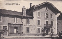 GOLBEY - VOSGES -  (88)  - RARE CPA ANIMÉE 1932 - BEL AFFRANCHISSEMENT POSTAL - Golbey