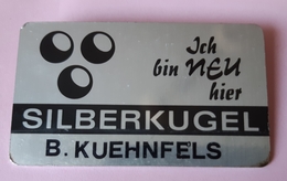 Billiards Silber Kugel Germany Badge - Biljart