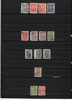 14 TIMBRES GRECE OBLITERES & NEUF* DE 1901-1911-1912   Cote : 25,90 € - Usati