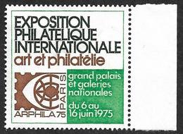 Vignette Arphila - Exposition Philatélique Internationale "Art Et Philatélie" - Expositions Philatéliques