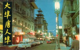 Cpsm San Fransisco Grant Avenue Chinatown,Card By H S Crocker. - San Francisco
