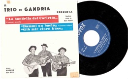 TRIO DI GANDRIA  LA BANDELLA DEL CARLETTO DAMMI UN BACIO - Country Et Folk