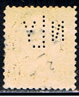 US 1721 // YVERT 235B  (PERFORÉ / PERFIN NLY) // 1922-25 - Perforés