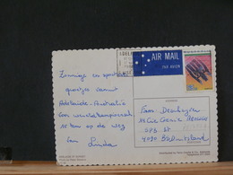 78/777A  CP AUSTRALIE  POUR LA BELG. - Storia Postale