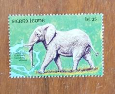 SIERRA LEONE, Elephants, Elephant. 1 Valeur Neuf Sans Charniere. MNH. Emis En 1998 - Olifanten