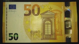 50 EURO S022G1 Italy DRAGHI Serie SE Ch 44 Perfect UNC - 50 Euro