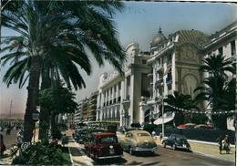 Nice  CPA 06 Alpes Maritimes   Le Palais Avec Voitures Des Années 1960 (pli Centrale Dans La Carte )  Ed CAP - Bauwerke, Gebäude