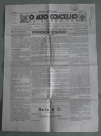 Alenquer - Jornal "O Alto Concelho" Nº 27 De 3 De Maio De 1932 - Imprensa - Filatelia - General Issues