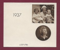 130819A - CALENDRIER 1937 ROYAUTE BELGIQUE Reine Enfant - Petit Format : 1921-40