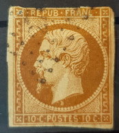 FRANCE - Canceled - YT 9 - 10c - 1852 Louis-Napoleon