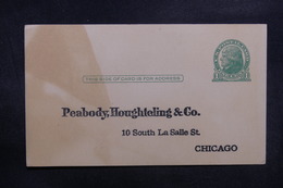 ETATS UNIS - Entier Postal Commerciale Non Circulé - L 39103 - 1901-20