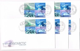 AUSTRALIAN ANTARCTIC TERRITORY (AAT) • 2011 • Icebergs  •  Base Cancel Set - Covers & Documents