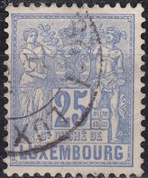 LUXEMBURG LUXEMBOURG [1882] MiNr 0052 D ( O/used ) - Autres & Non Classés
