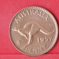 AUSTRALIA 1 PENNY 1957 -    KM# 56 - (Nº30271) - Penny