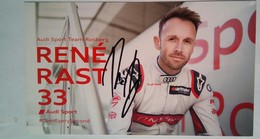 Audi Rene Rast - Autogramme