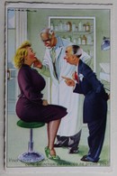 Carte Postale Humour Illustrateur Holzer Docteur Cette Extinction De Voix ça Ne Presse Pas - Holzer, Adi